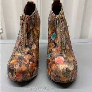 Jeffrey Campbell Multicolor Artistic Ankle Boots